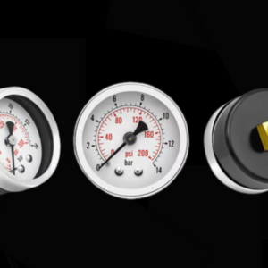 Pressure Gauge 0-200 Max PSI