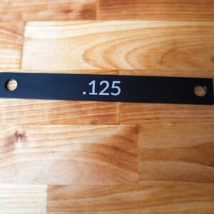 Ride Plate Cradle Shim - .125"