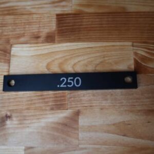 Ride Plate Cradle Shim - .250"